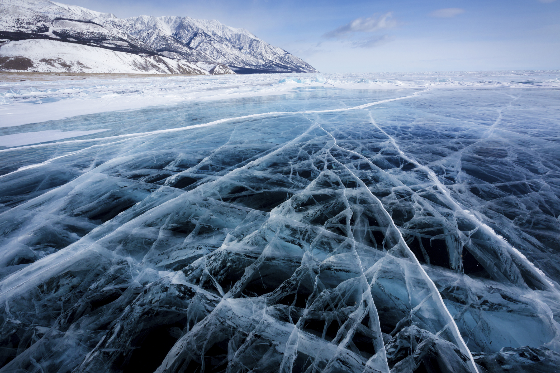 Lac Baïkal en hiver